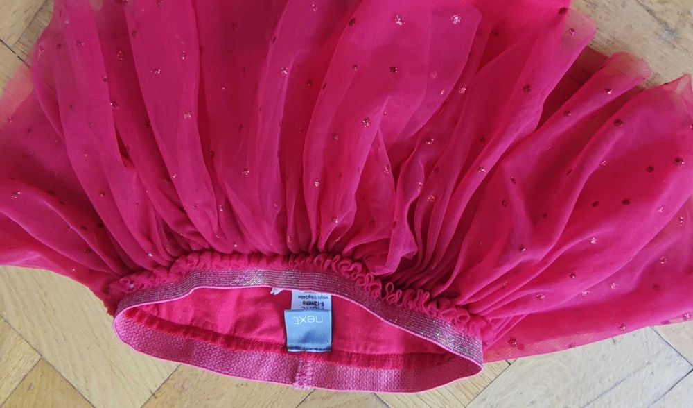 next spódniczka tutu z legginsami święta  80