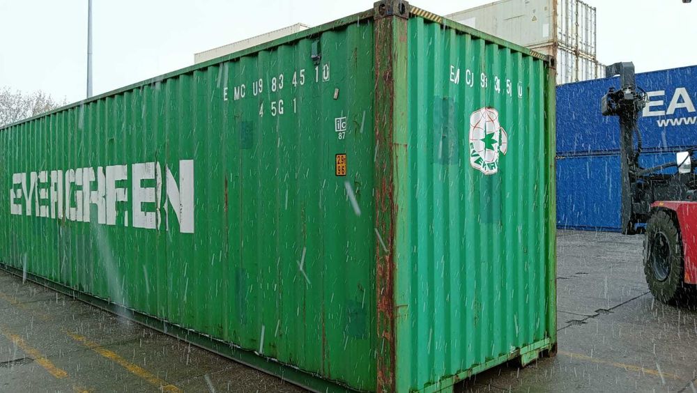 Kontener morski 12 metrów, 40 HC - Pewny Kontener / PZ