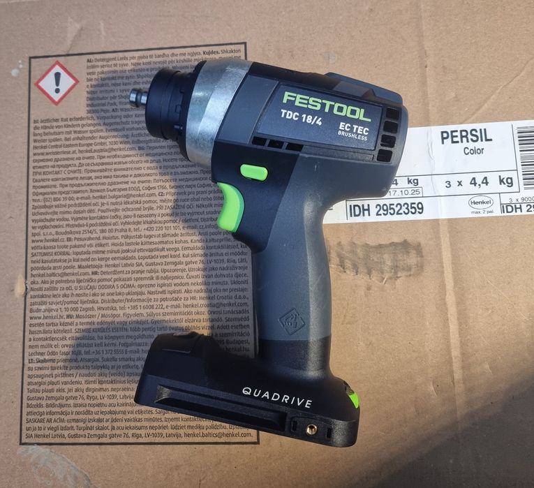 Nowa mocna wkrętarka Festool tdc18/4