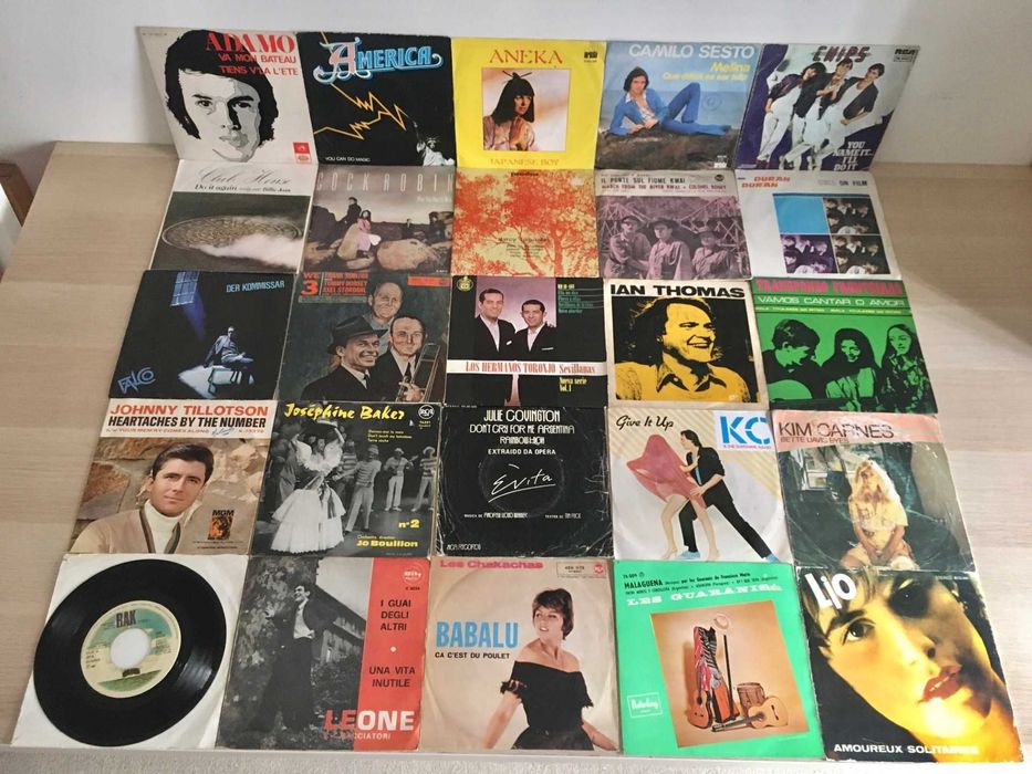 Discos de vinil singles - 2€ cada