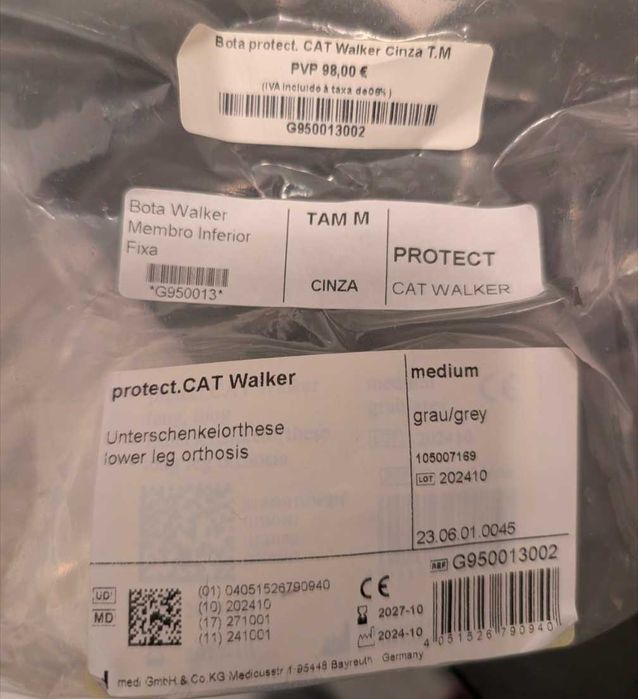 Bota Walker Esquerda