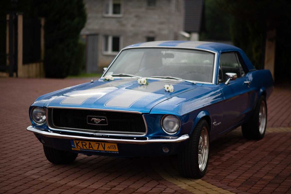 Mustangiem do ślubu. Ford Mustang 1967 V8