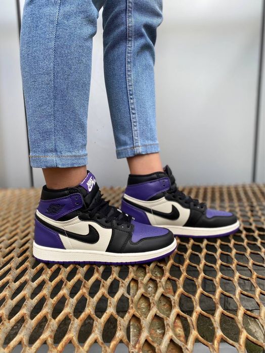 Buty Nike Air Jordan 1 Retro High Court Purple 36-45 unisex trampki