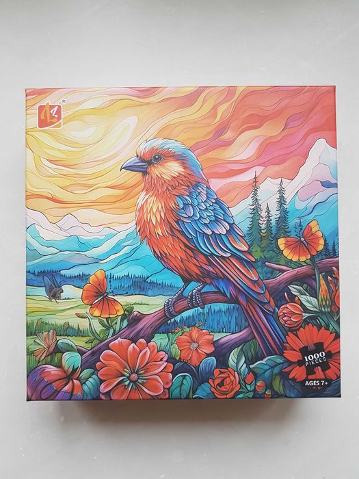 Askato puzzle Ptaszek 1000 KOMPLELTNE