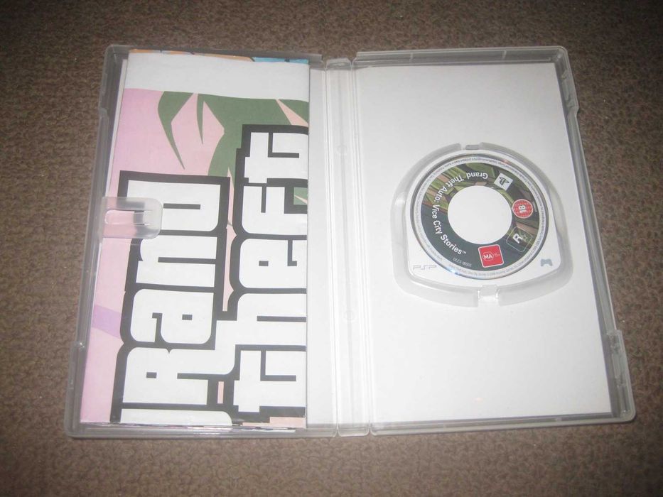 Jogo para a PSP "Grand Theft Auto: Vice City Stories"