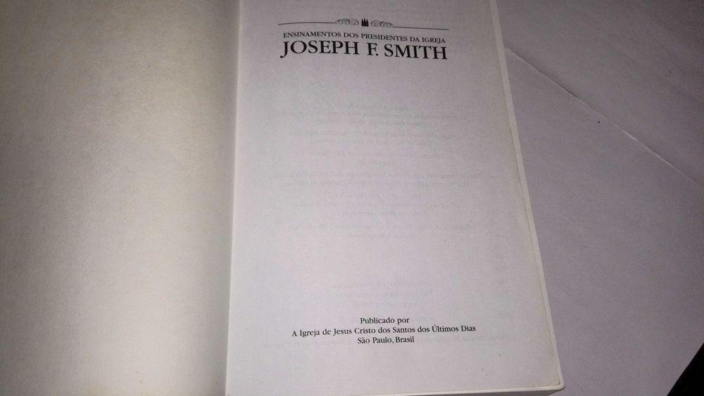 ensinamentos dos presidentes da igreja (joseph f. smith) 1998 livro