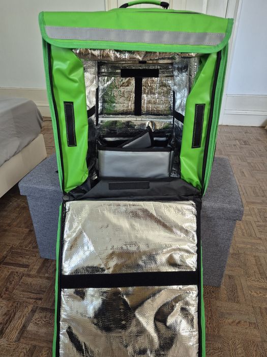 Capacet mota mochila