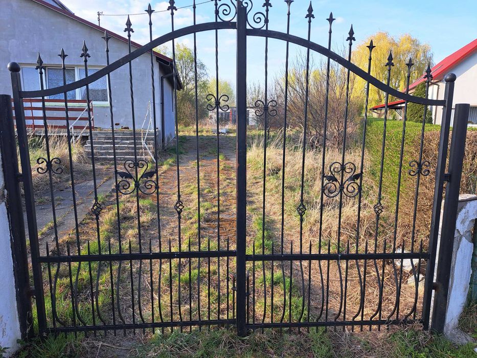 Brama kuta z furtką