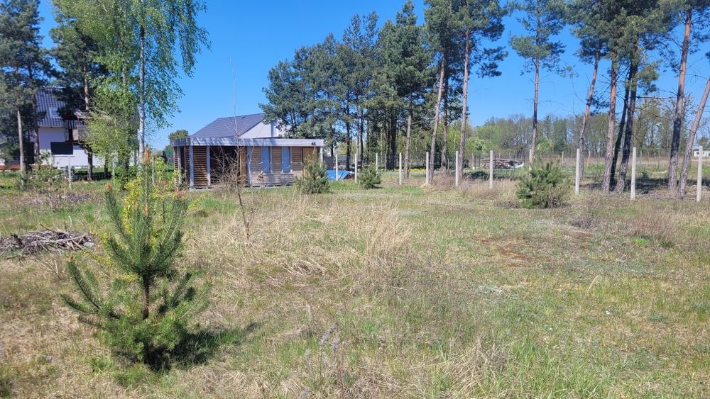 Działka budowlana z projektem domu i pozwoleniem na budowę