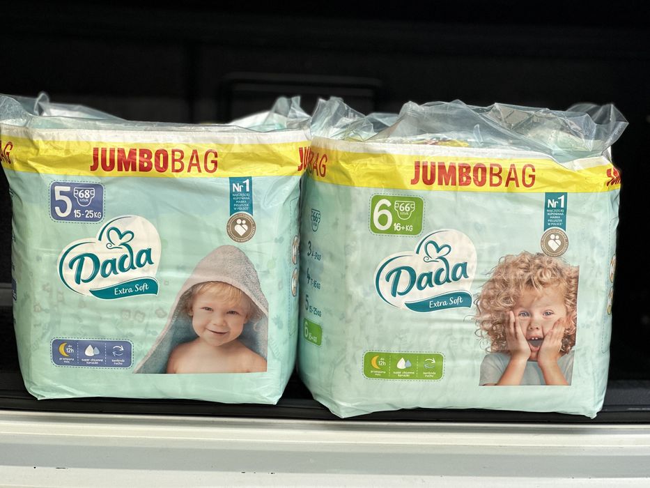 Памперси Dada extra soft jumbo bag
