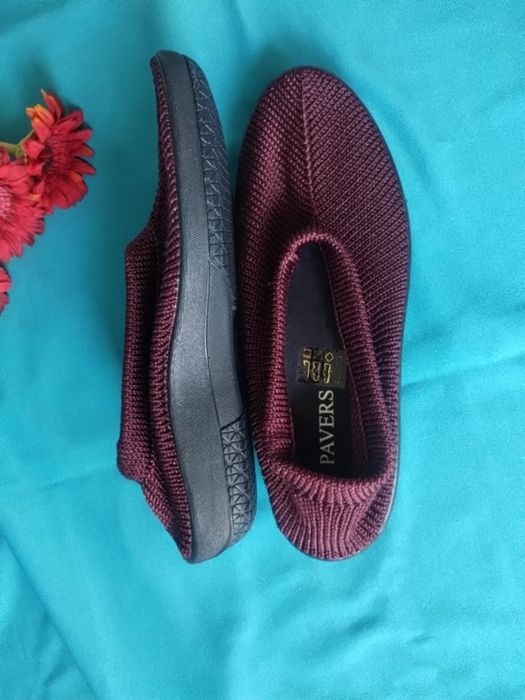 Ортопедичні зручні в'язані туфлі кросівки чешки жіночі 37 Португалія