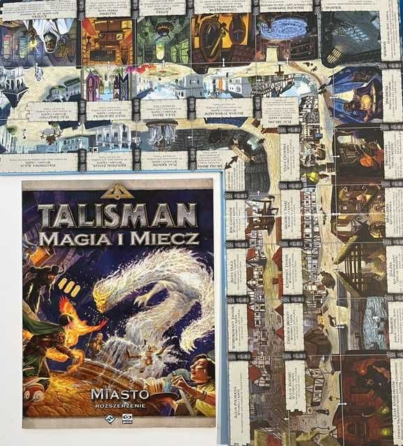 Talisman: Miasto – dodatek PL | komplet | bardzo dobry stan