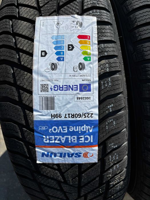 Okazja opony zimowe 225/60R17 99H SAILUN Ice Blazer Alpine EVO2 NOWY MODEL 2026 EV