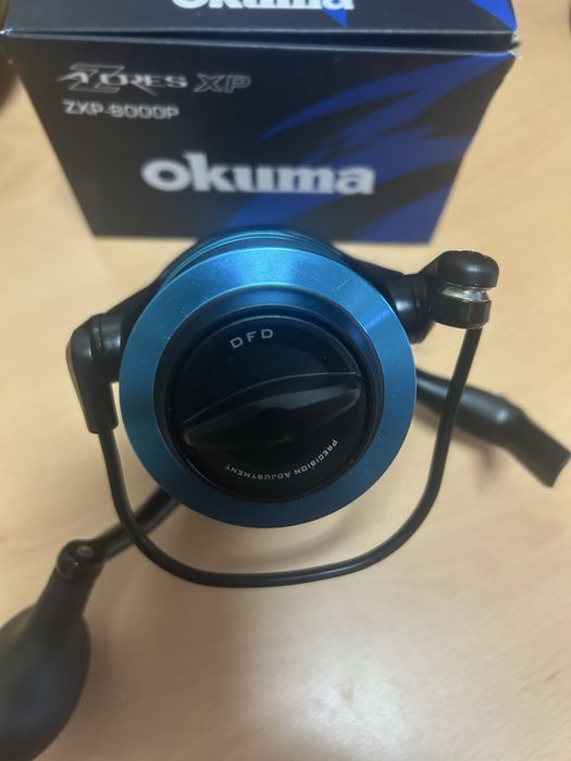 Carreto Okuma Azores XP ZXP 8000P Novo