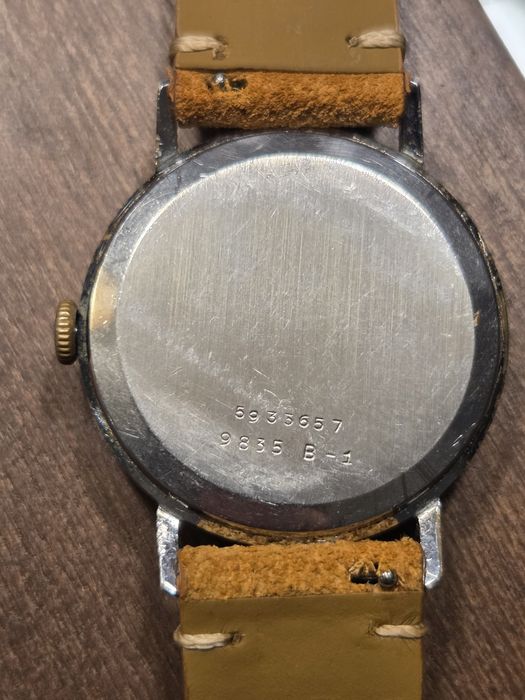 Doxa 9835 B-1 Vintage 1959 IDEALNA Tarcza (Oryginał)ETA 1147