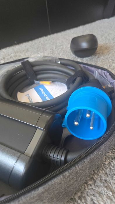 Cabo EV doméstico 5Mts ajustável até 32A
