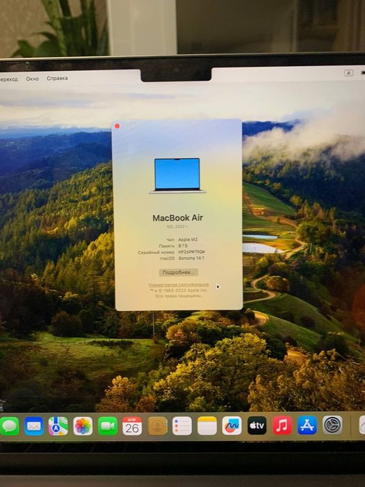 MacBook air m2chip/512gb memory,2022