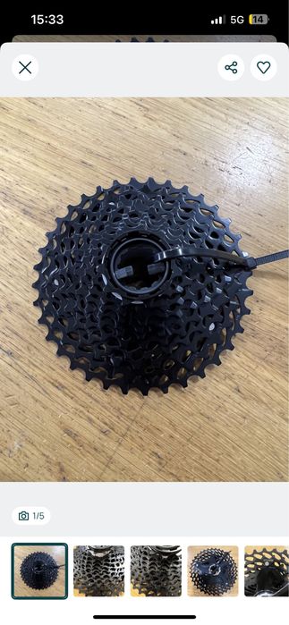 Cassete bicicleta - Novo