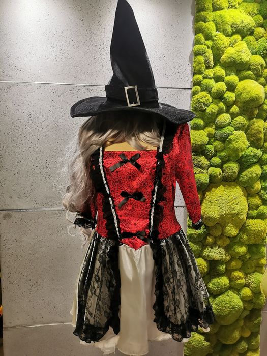 Strój przebranie kostium czarownica