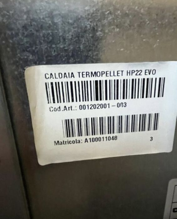 Caldeira Pellets Extraflame HP 22