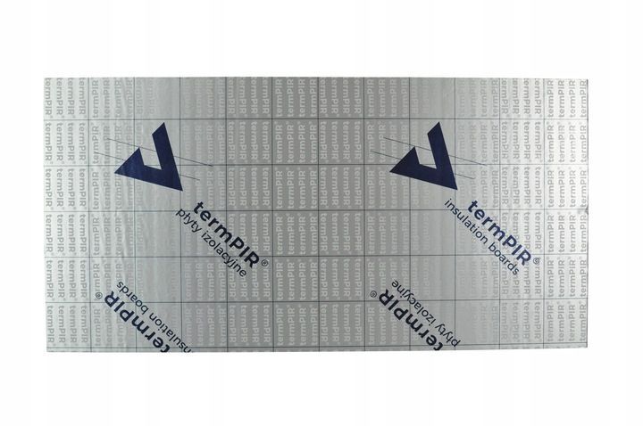 płyta pir 3cm termpir al 30 fit 120x60cm gładki bok pianka termoizolacyjna
