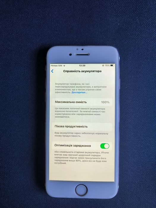 iPhone 6s 64 GB рожевий — нова батарея