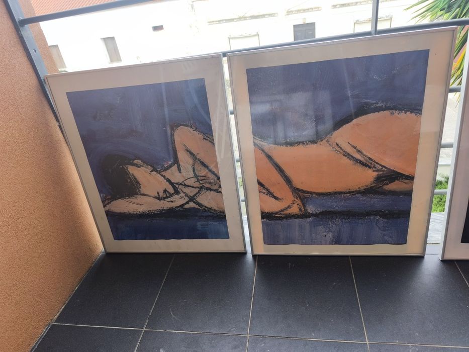 3 Molduras em alumínio