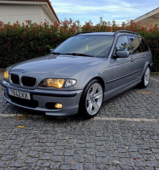 Bmw 320d E46 Touring Pack m sport original nacional 2004 Motor 150cv euro 4 cx manual 6 velocidades rigorosamente nova todos os aspetos