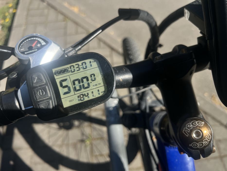 Mocny rower elektryczny z DWOMA akumulatorami!!!