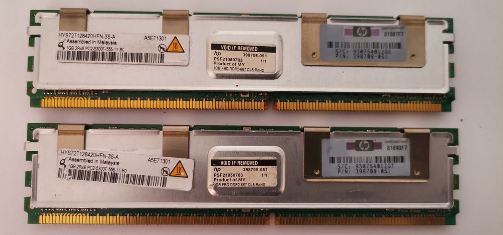 Memórias para servidores