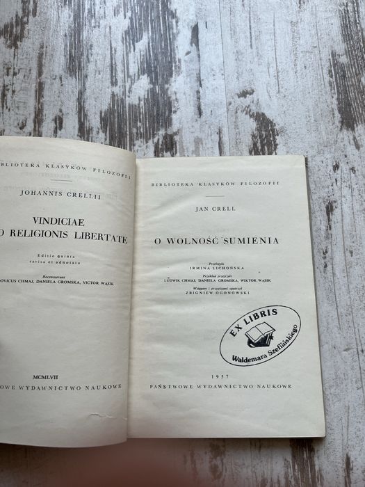 Crell - O wolność sumienia