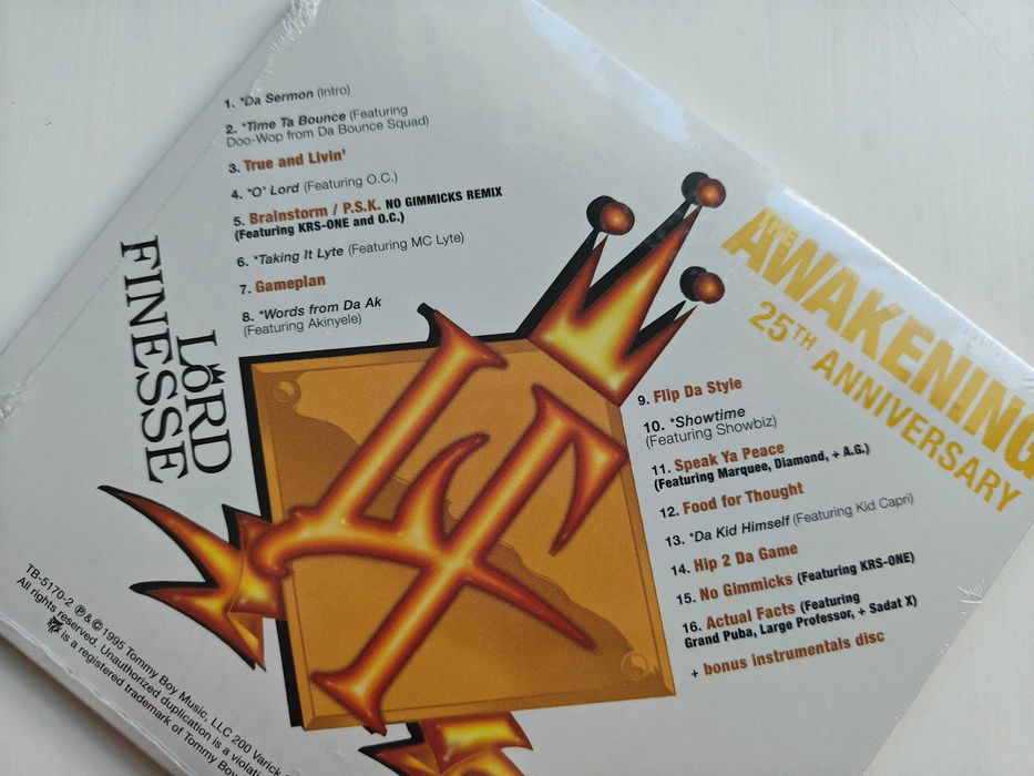 Lord Finesse - The Awakening - 25th Anniversary CD Edition
