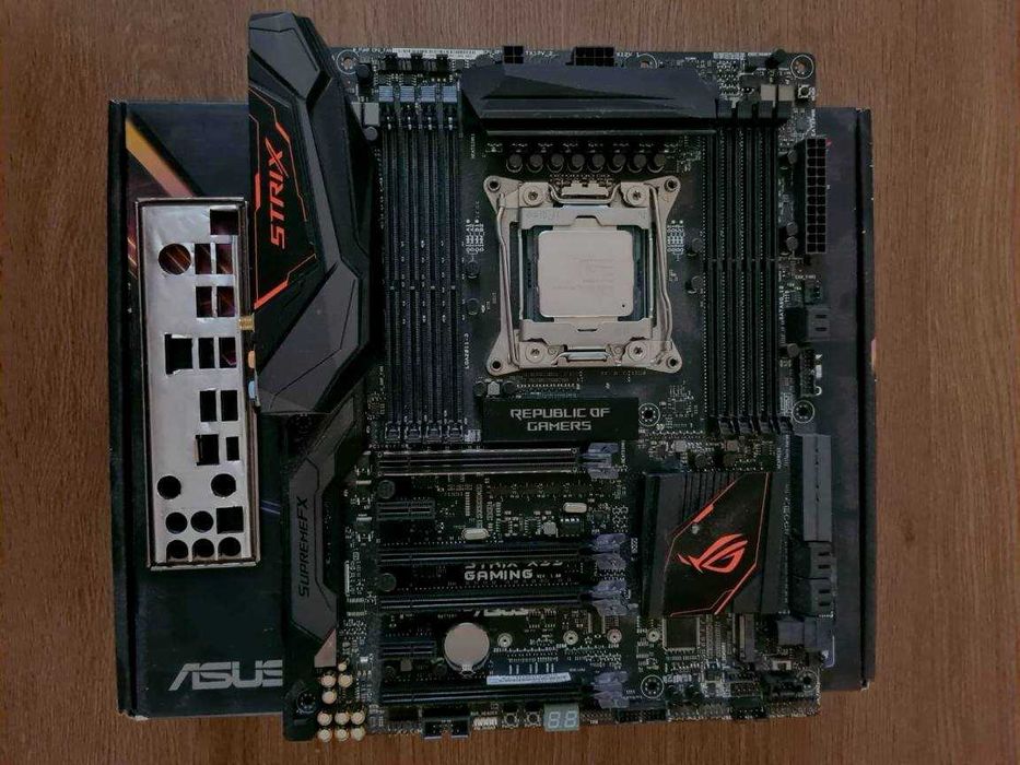 Комплект s2011-3 ASUS ROG STRIX X99 Gaming + Xeon E5-2670 v3: 4 000 грн ...