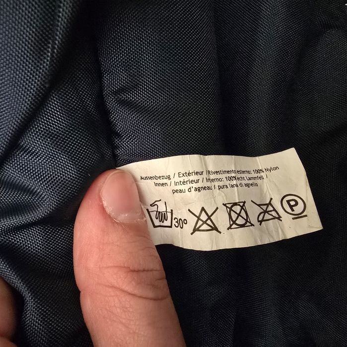 Конверт на овчині для коляски