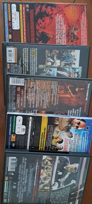 5 DVD com filmes