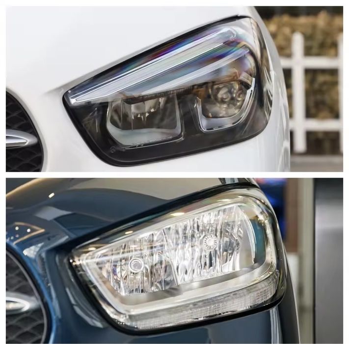 Vidro capa lente farol ótica Mercedes-Benz classe B W247