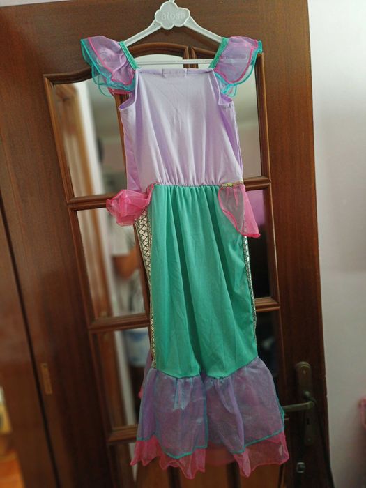 Vestido carnaval sereia