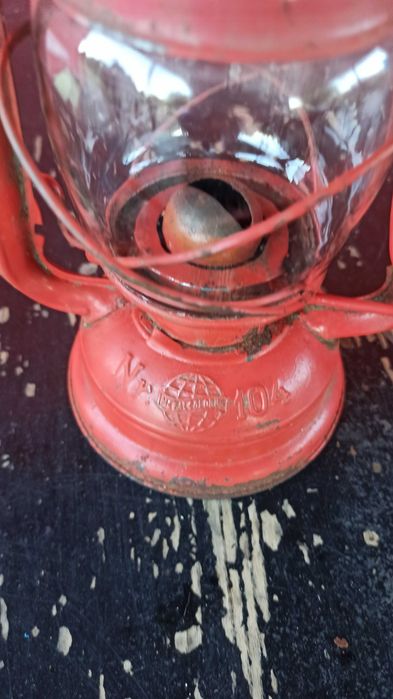 Lampa naftowa Jupiter do renowacji