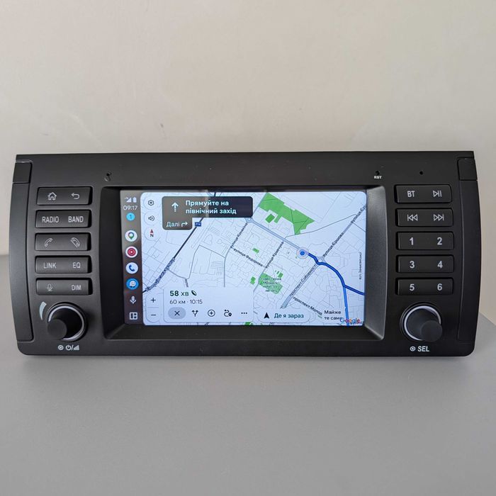 Магнітола 7" BMW E53 (Linux, DSP звук, Apple CarPlay, Android Auto)