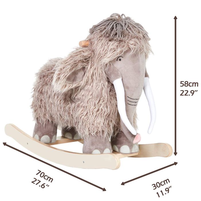 Cavalo / baloiço mamute labebe