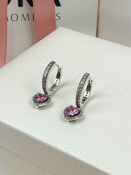 Сережки Pandora / Серьги Пандора / Сережки 925 / Нові