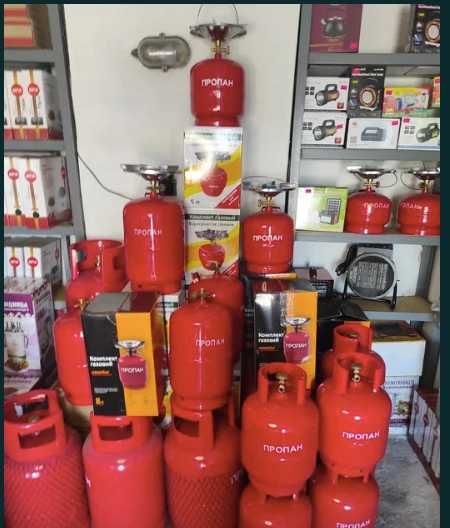 Газовый баллон — 5 л, 8 л, 12 л, 27 л