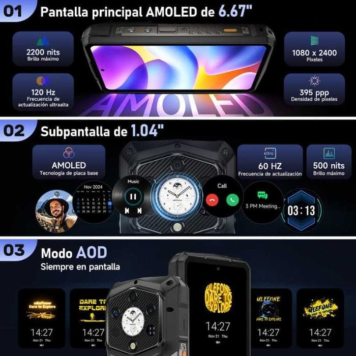 Ulefone Armor 29 Pro 5G 16GB/512GB IP69K 2.6GHz