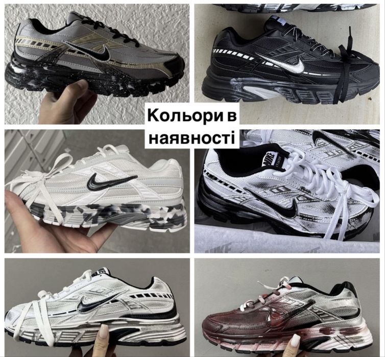 Кросівки Nike Initiator Black Silver• Найк Чоловічі (чорні),nike initiator