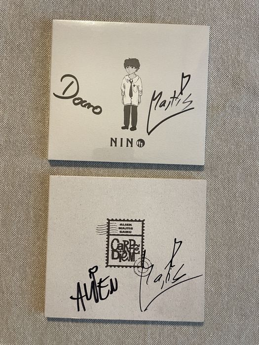 Alien Majtis płyty cd z autografami