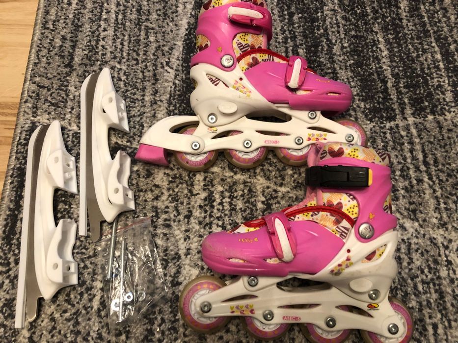 Rolki wrotki r 30-33 regulowane