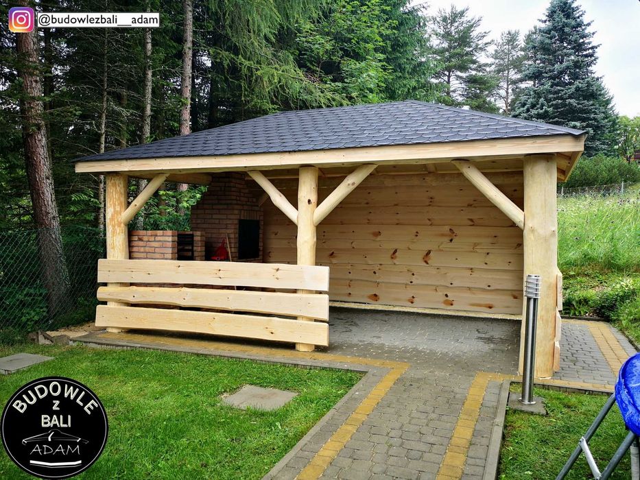 Altana, Altanka Ogrodowa z Bala, Altana z Bali (transport, montaż)