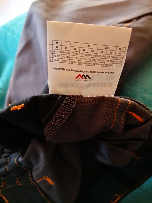 Spodnie robocze roz 50