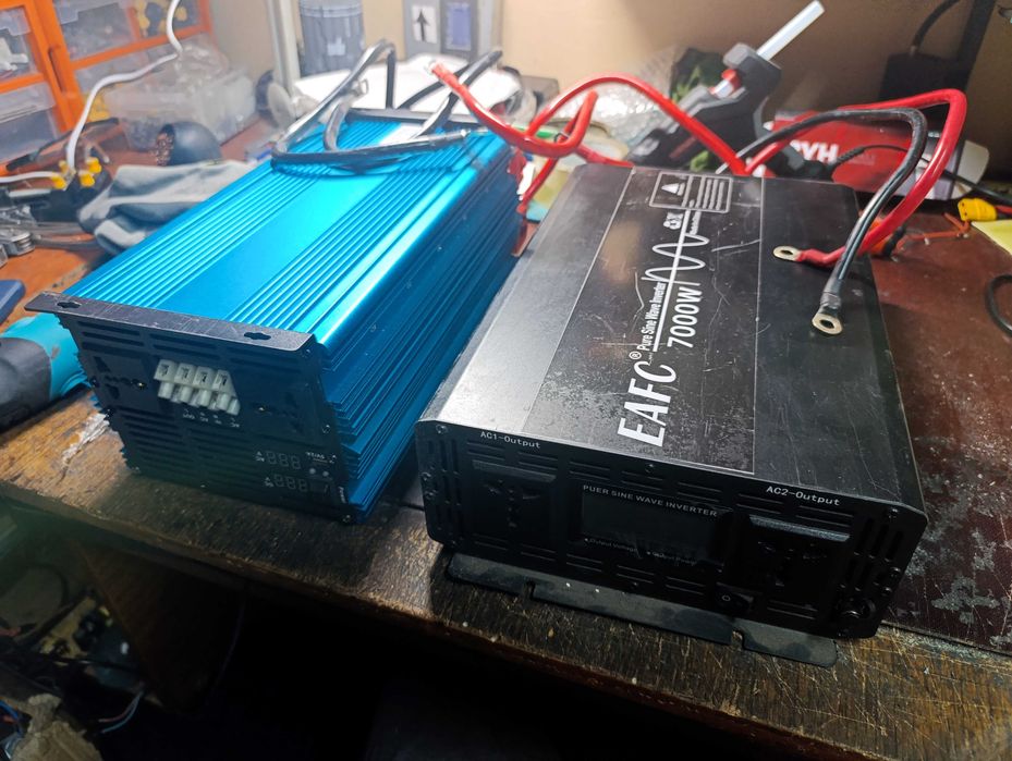 інвертор 10 000W/5000W 12v 50 герц чистий синус потягне вашу нагрузку