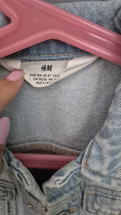 Kurtka jeansowa H&M 104